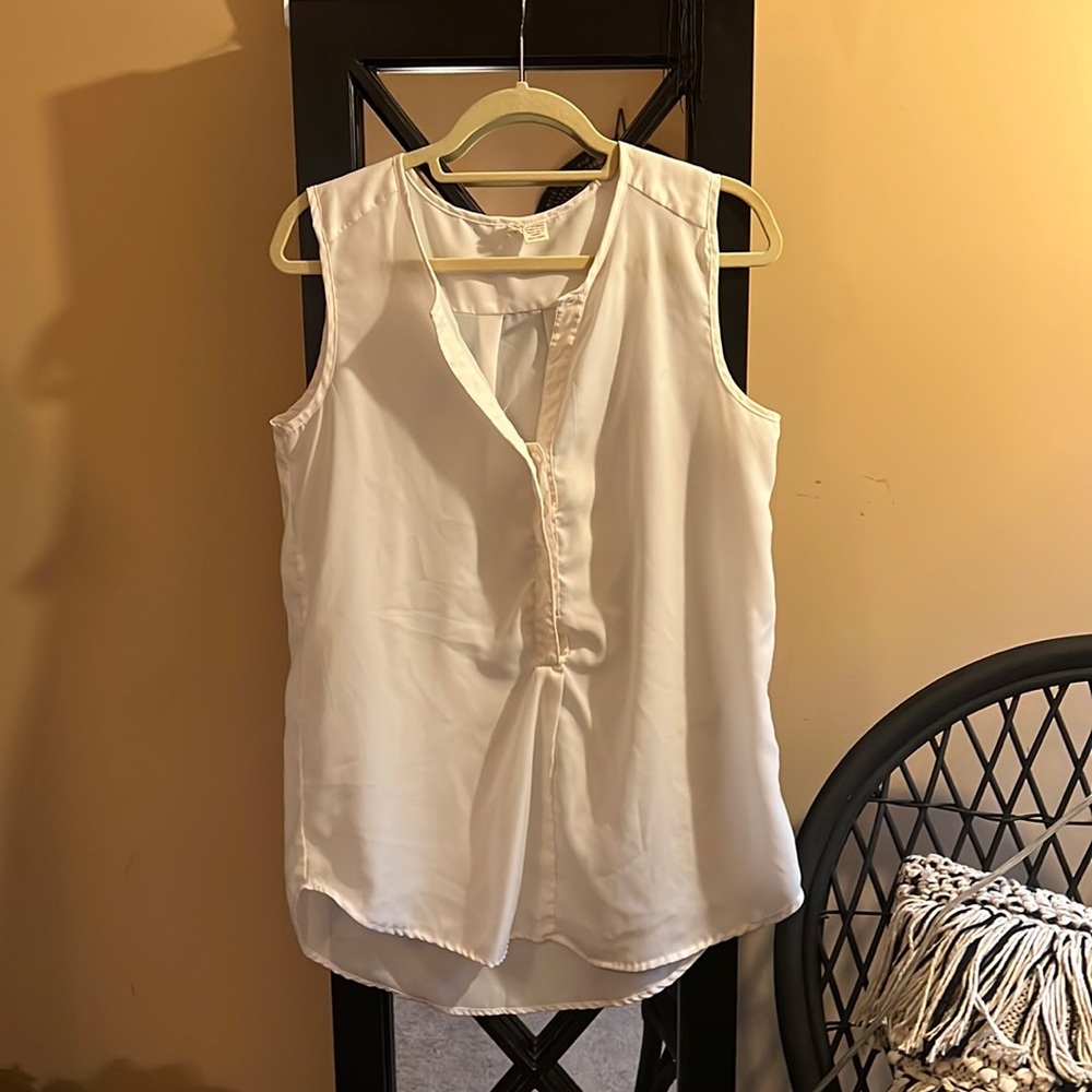 White tunic tank top